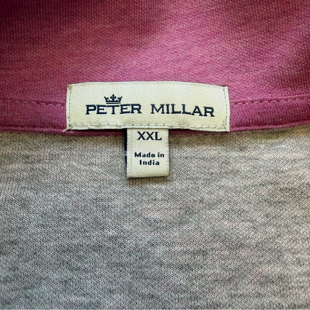 Peter Millar Men's 1/4 Zip Up Pullover Comfort Interlock Classic Fit 2XL - Picture 5 of 10